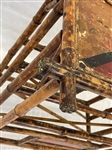 Bamboo Hand Painted Side Table
