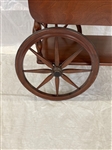 Mahogany Tea Cart Style of Henkel-Harris