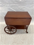 Mahogany Tea Cart Style of Henkel-Harris