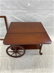 Mahogany Tea Cart Style of Henkel-Harris