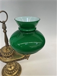Style of Wild and Wessel Harvard Student Lamp in Brass