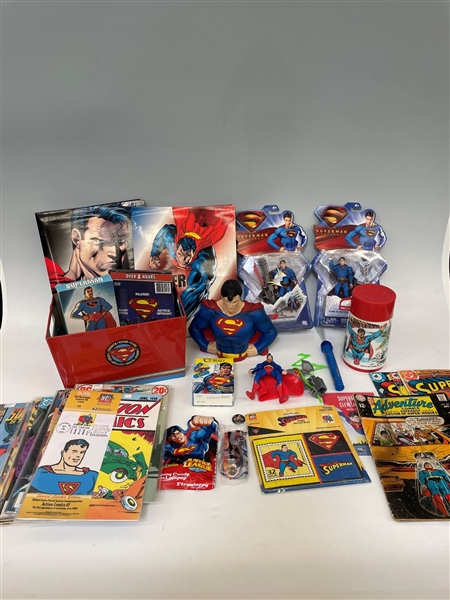 Group of Superman Collectibles