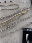 Group of Early Rhinestone Costume Jewelry