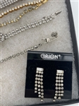 Group of Early Rhinestone Costume Jewelry