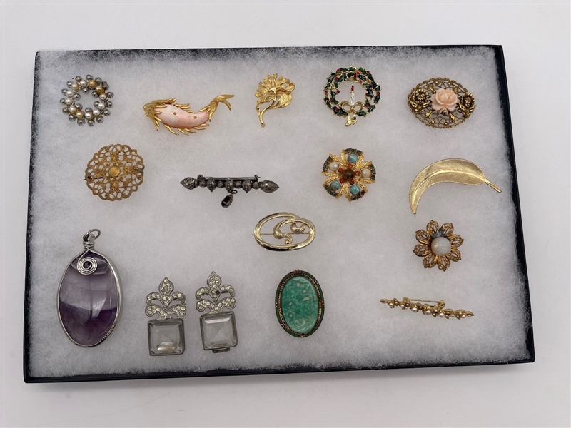 Costume Jewelry Unsigned Group