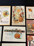 (11) Turn of the Century Halloween Post Cards