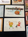 (11) Turn of the Century Halloween Post Cards