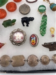 Group of Miscellaneous Costume Jewelry and Trinkets