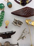 Group of Miscellaneous Costume Jewelry and Trinkets
