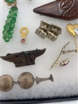 Group of Miscellaneous Costume Jewelry and Trinkets