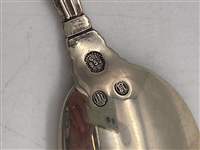 Single George Jensen Acorn Demitasse .830 Spoon