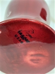 Royal Haeger Pottery Blood Red Vases 