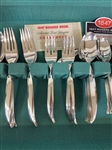 46 Piece Rogers Stainless Flatware Flair Service for Eight
