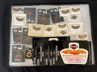 Group of Harley Davidson, Sturgis Pins and Stickers