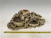 Large Soapstone Carving 