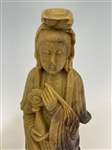 (2) Pieces of Asian Soapstone Figurines