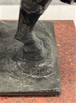 Spelter Composite Sculpture Horse For Alvear After Emile Antoine Bourdelle