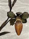 After Auguste Moreau Figural Spelter Lamp Nuit de Printemps or Spring Night