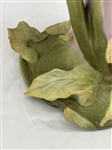 Art Nouveau Sculpture Fairies With Flowing Leaves Vase