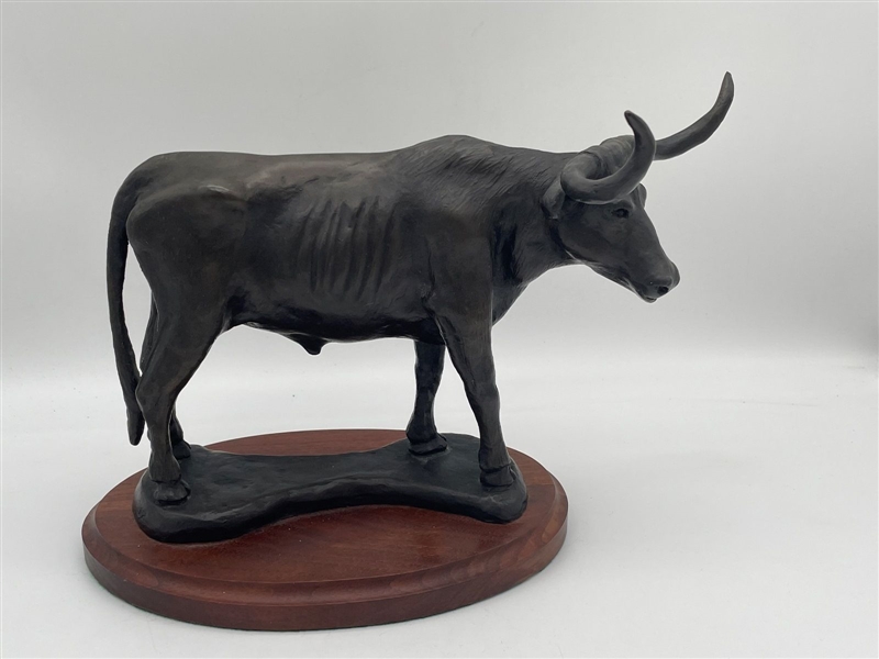 Charles M. Pannage Bronze "Longhorn" 1981