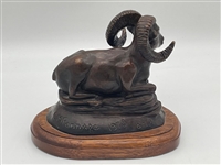 Charles M. Pannage Bronze Big Horn Sheep 1979