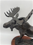 Charles M. Pannage Bronze Moose 1982