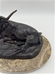 After Charles M. Russell Bronze Longhorn