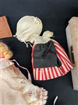 (4) Storybook Dolls in Boxes With Extra Original Clothes