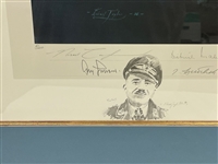 Robert Taylor Signed Lithograph With Remarque