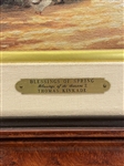Thomas Kinkade Lithograph on Canvas