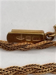 14k Gold Braided Chain