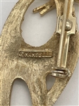 (3) Crown Trifari and Mamselle Cat Costume Jewelry Brooches