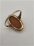 14k Gold Cameo Ring
