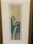 Hiroshige Framed Woodblock
