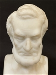 Alabaster Bust of Abraham Lincoln by Gillinder and Sons