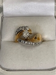 14k Gold Diamond Ring