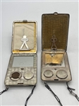(2) Sterling Silver Ladies Compact/Coin Holders