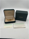 LaSalle Ladies Watch Gold Tone in Original Box