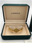 LaSalle Ladies Watch Gold Tone in Original Box