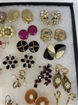 (50) Pairs of Costume Jewelry Earrings