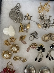 (50) Pairs of Costume Jewelry Earrings