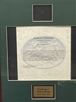 Ancient Roman Bronze Coin Framed Gulfstream Rarities