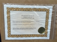 Ancient Roman Bronze Coin Framed Gulfstream Rarities
