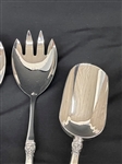 (4) Wallace Sterling Handled Grand Baroque Serving Pieces