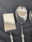 (4) Wallace Sterling Handled Grand Baroque Serving Pieces