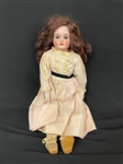 German Porcelain Head Doll 