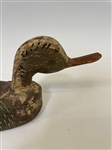 Early Hand Painted Carved Duck Decoy