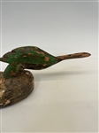 Early Hand Painted Carved Duck Decoy