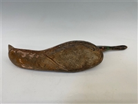 Early Hand Painted Carved Duck Decoy