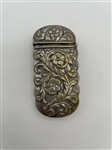 (3) Art Nouveau Sterling Silver Match Safes